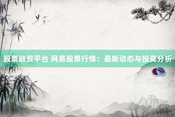 股票融资平台 网易股票行情：最新动态与投资分析