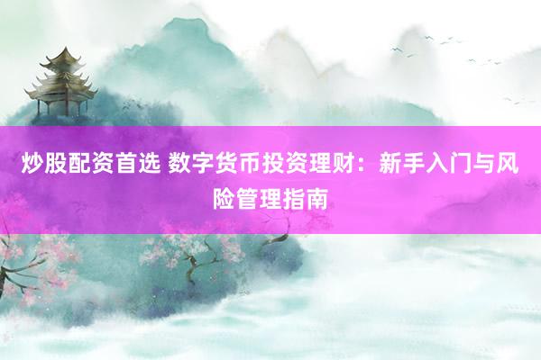 炒股配资首选 数字货币投资理财：新手入门与风险管理指南